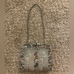 Beaded little coin purse